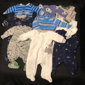 9 pice Preemie size bundle